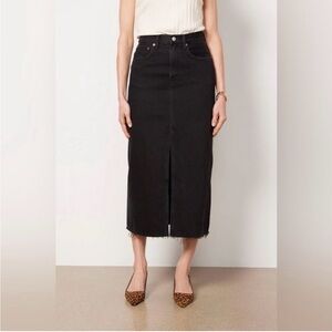 Pistola Black Midi Skirt size 26
